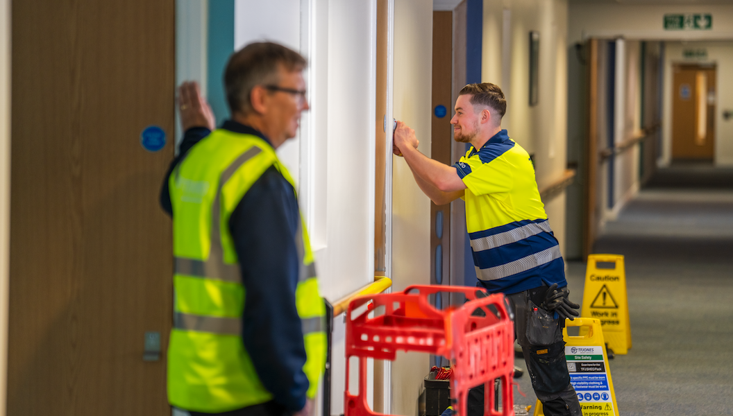 TF Jones team at work